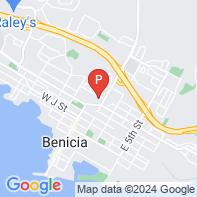 View Map of 160 East N Street,Benicia,CA,94510